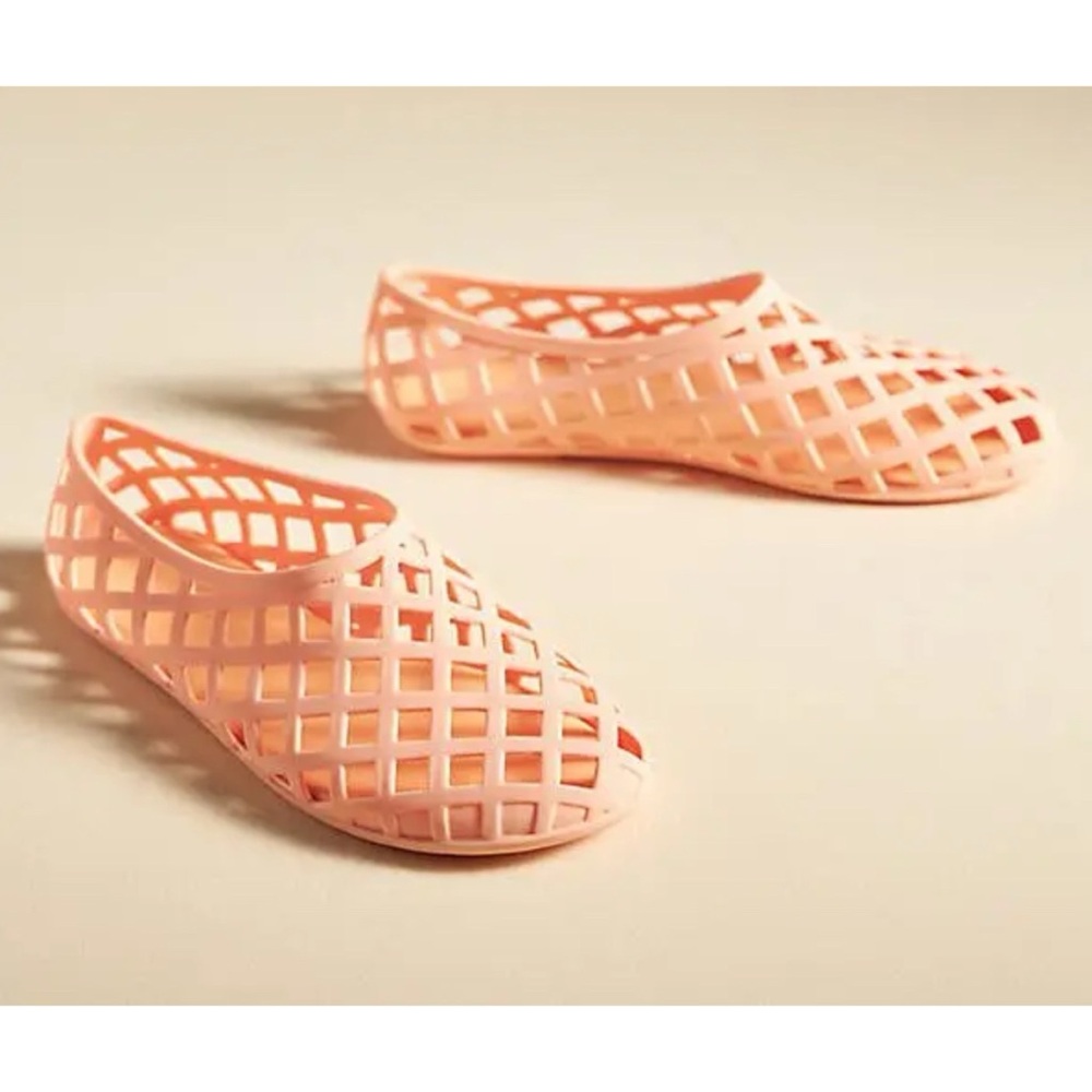 Anthropology  JEFFREY CAMPBELL Jellz Flats in Abricot Size 7